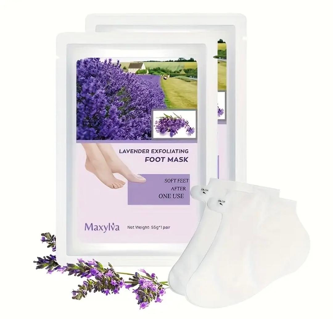 PureBloomz™ Lavender Softening & Exfoliating Foot Mask