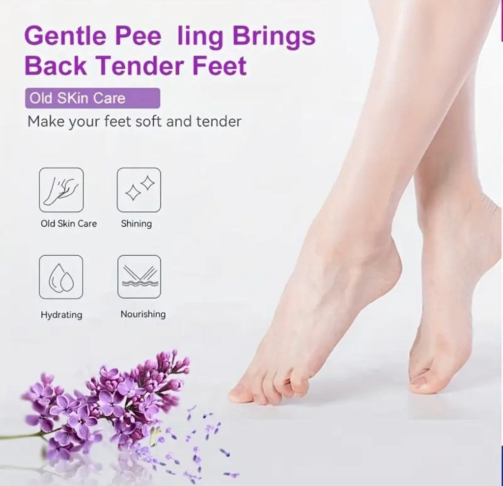 PureBloomz™ Lavender Softening & Exfoliating Foot Mask