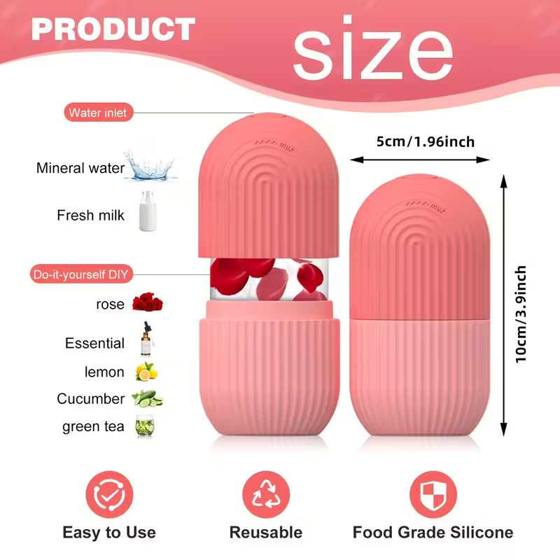 Pure Bloomz™ Chill & Glow Facial Ice Roller