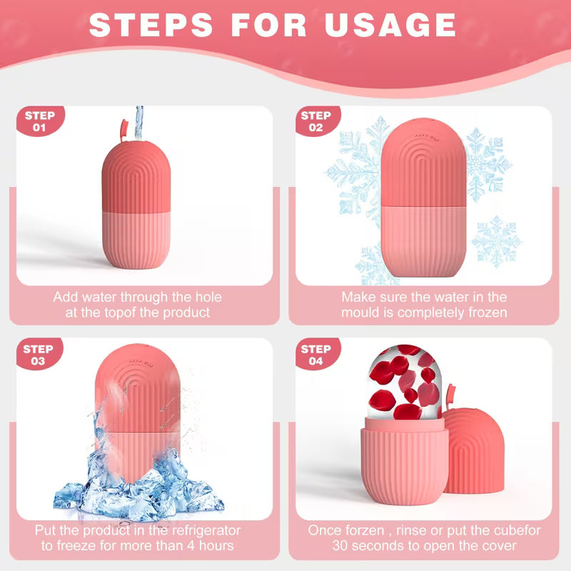 Pure Bloomz™ Chill & Glow Facial Ice Roller